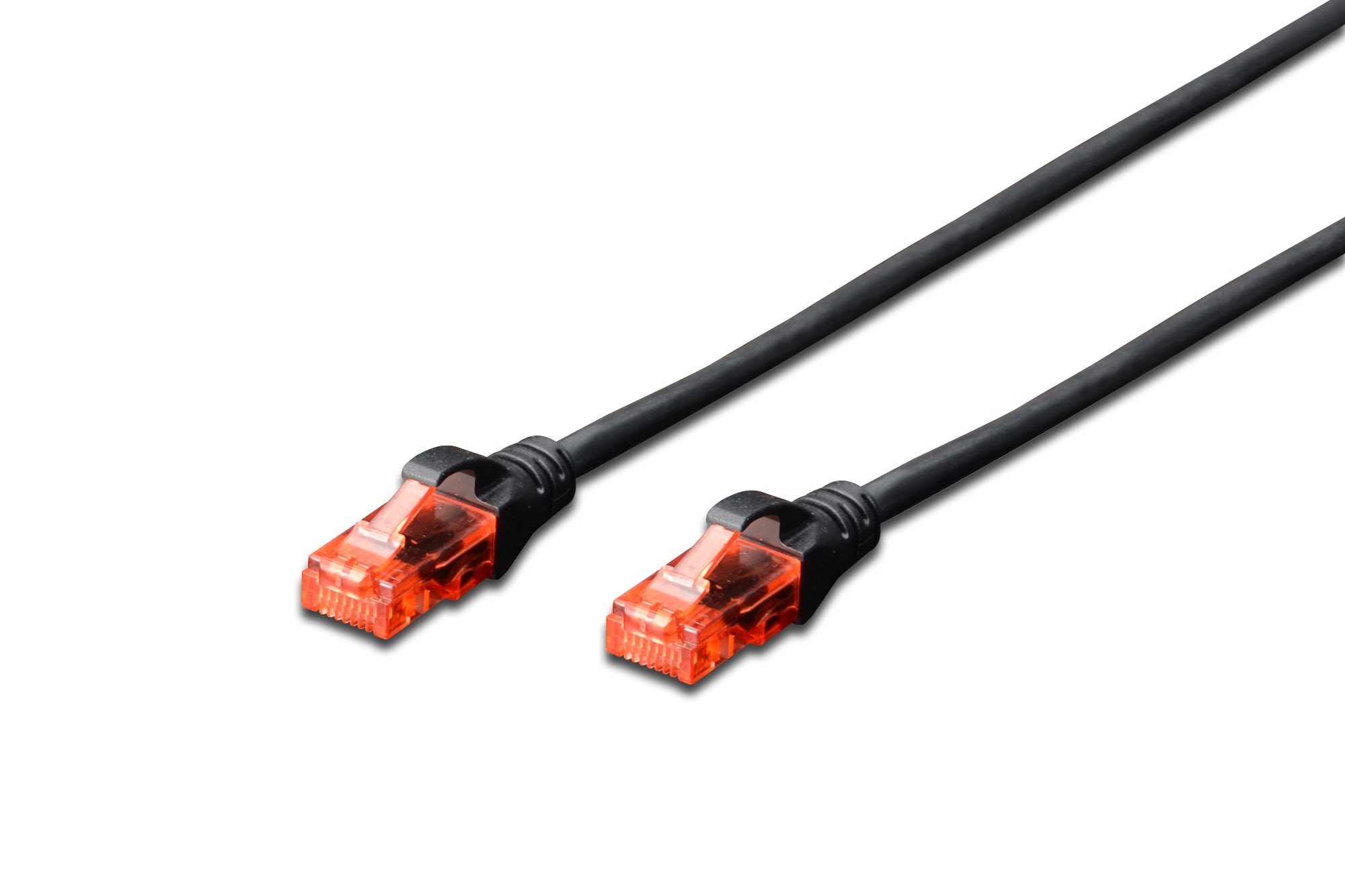 Assmann Electronic - Câble de brassage CAT6U-UTP, Cu, LSZH AWG 26/7, longueur 0,25 m, couleur noir