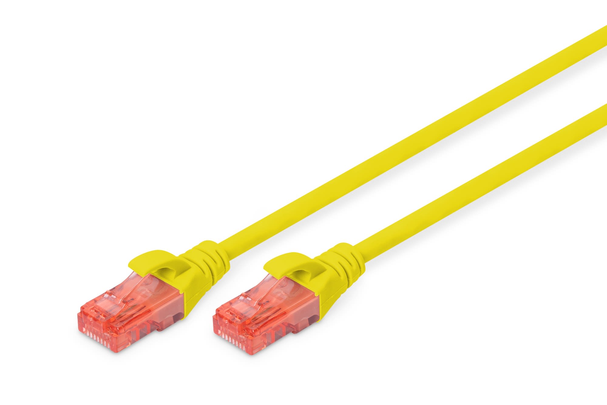 Assmann Electronic - Câble de brassage CAT6U-UTP, Cu, LSZH AWG 26/7, longueur 2 m, couleur jaune