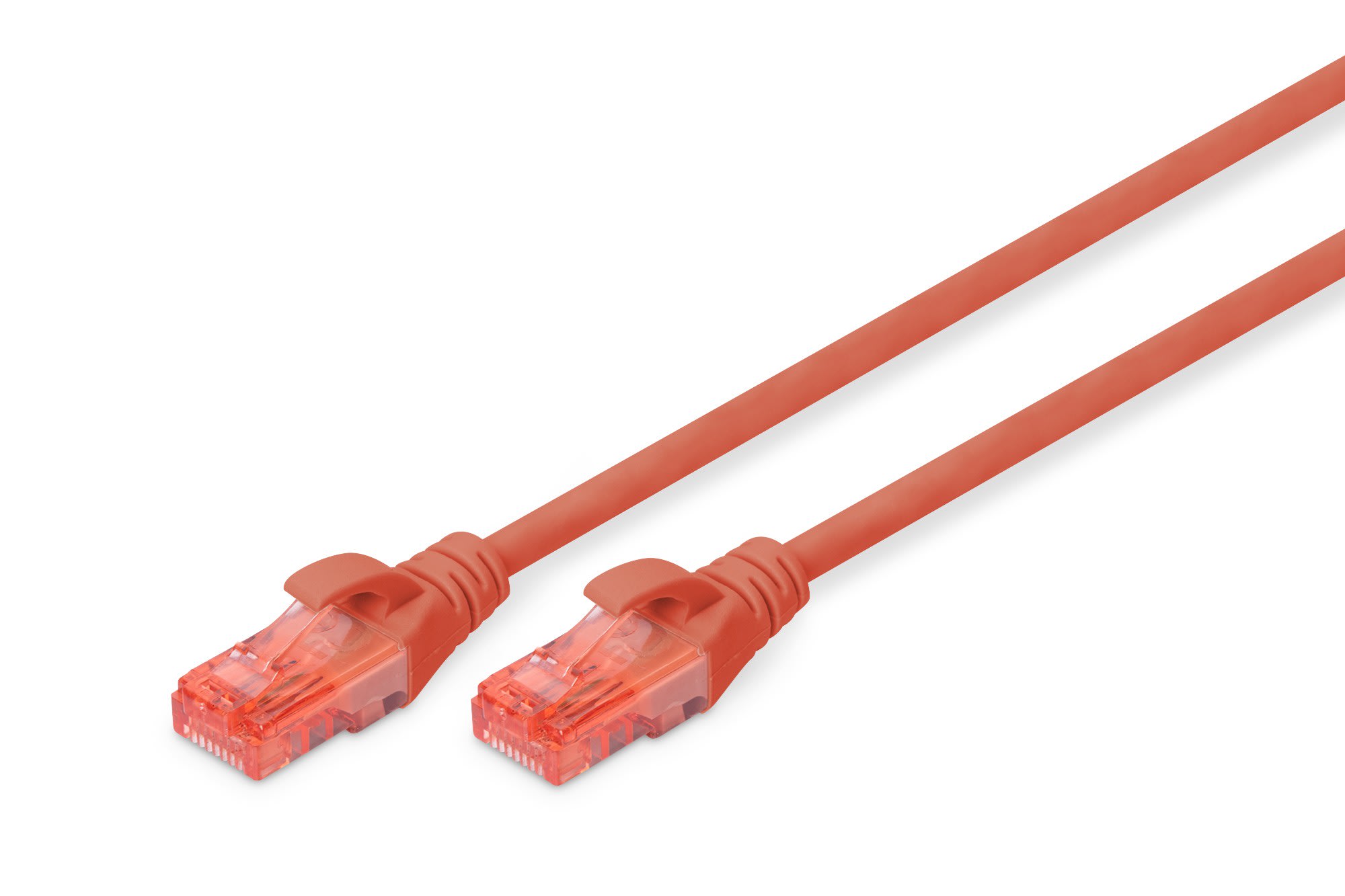 Assmann Electronic - Câble de brassage CAT6U-UTP, Cu, LSZH AWG 26/7, longueur 10 m, couleur rouge