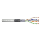 Assmann Electronic - Câble à paire torsadée CAT6 SF-UTP brut 305m, Box, AWG 26/7, LSZH, Sx, Gris