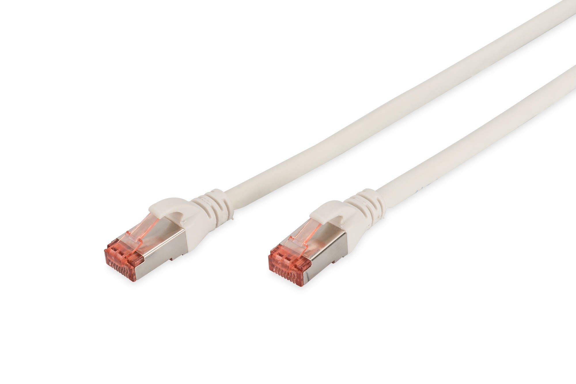 Assmann Electronic - CâbleCAT 6 S-FTP, Cu, LSZH AWG 27/7, longueur 0,5 m, couleur blanc