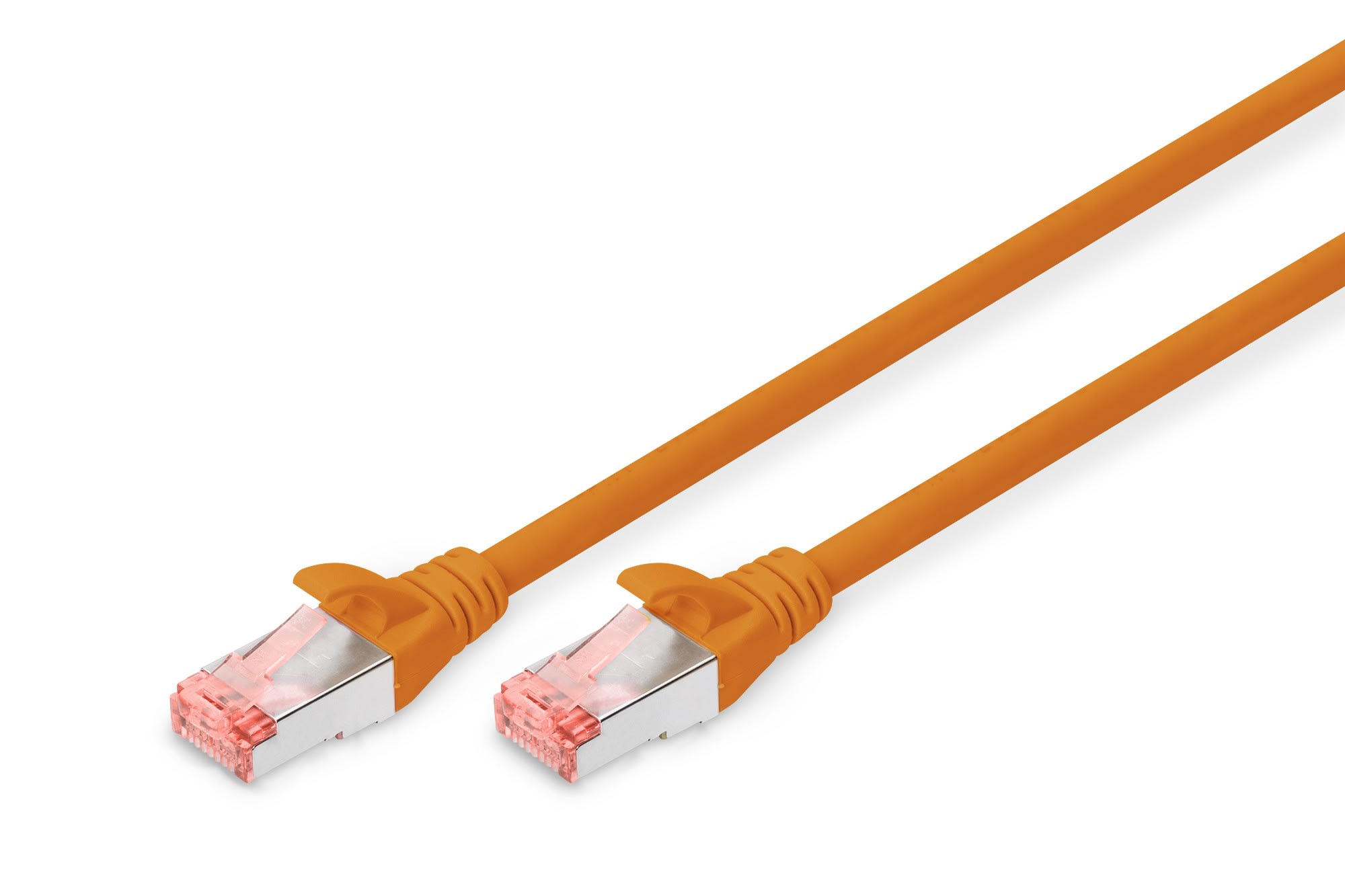 Assmann Electronic - Câble patch CAT 6 S-FTP, Cu, LSZH AWG 27/7, longueur 1 m, couleur orange