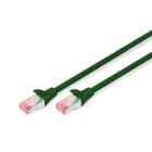 Assmann Electronic - Câble patch CAT 6 S-FTP, Cu, LSZH AWG 27/7, longueur 2 m, couleur vert