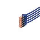 Assmann Electronic - Câble CAT6 S-FTP, Cu, LSZH AWG 27/7, longueur 10 m, 5 pièces, couleur bleu