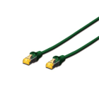 Assmann Electronic - Câble réseau CAT6A S-FTP,Cu, LSZH AWG 26/7, longueur 0,25 m, couleur vert
