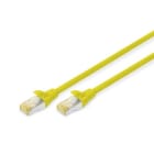 Assmann Electronic - Câble réseau CAT6A S-FTP,Cu, LSZH AWG 26/7, longueur 5 m, couleur jaune