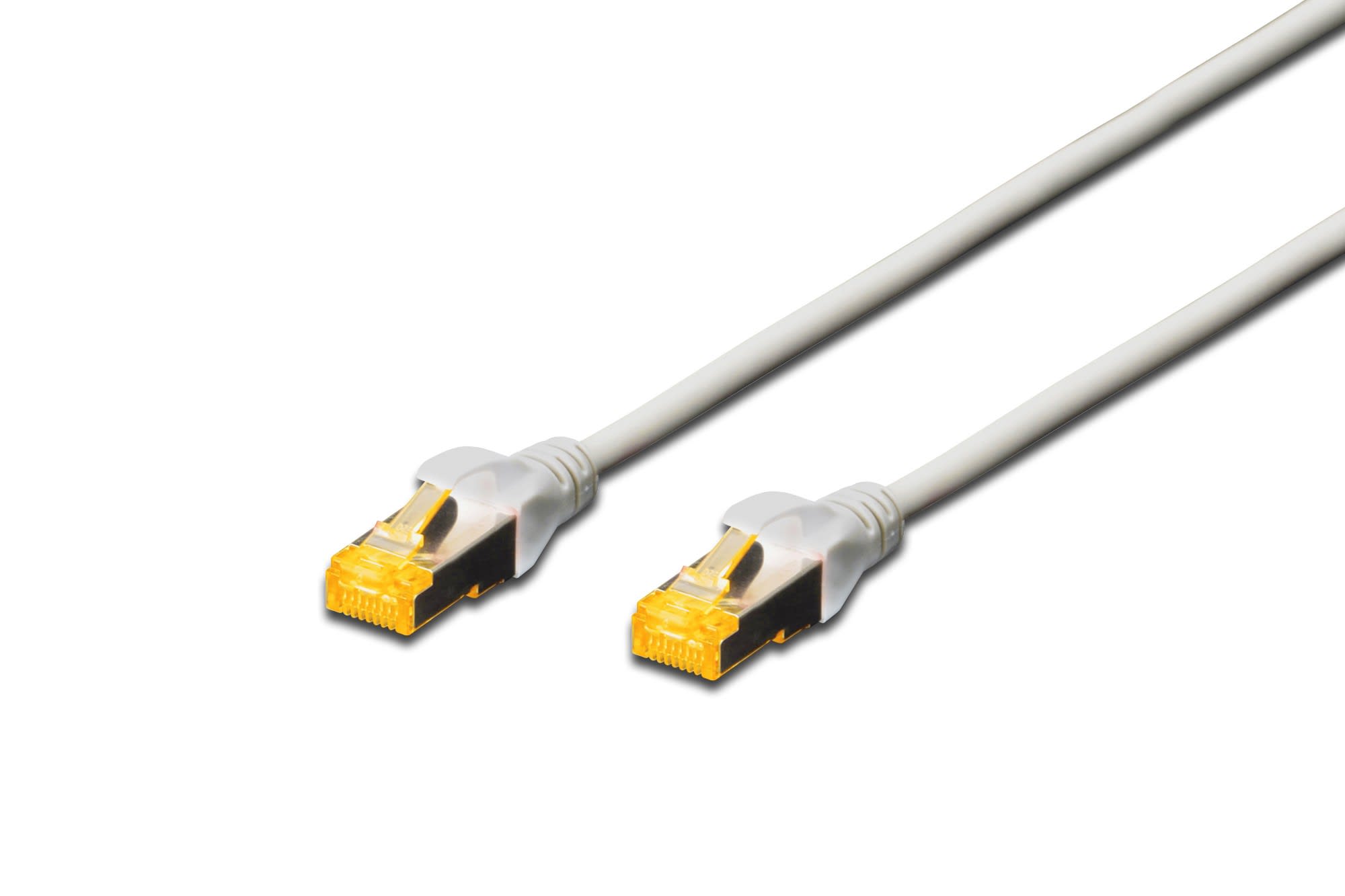 Assmann Electronic - Câble de brassage CAT6A S-FTP, Cu, LSZH AWG 26/7, longueur 10m, couleur gris