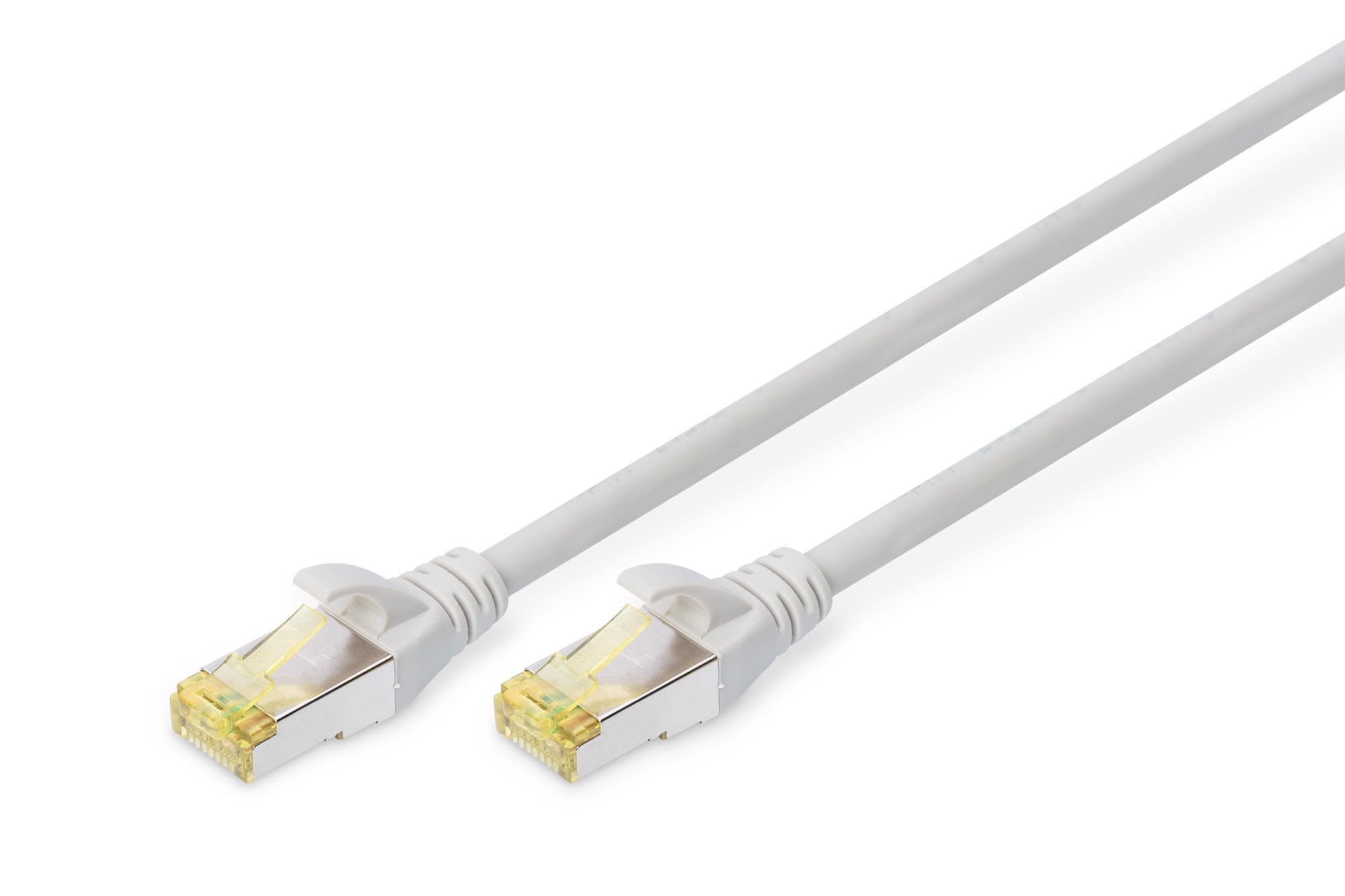 Assmann Electronic - Câble de brassage CAT6A S-FTP, Cu, LSZH AWG 26/7, longueur 25 m, couleur gris