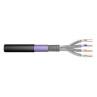 Assmann Electronic - CAT 7 S-FTP ext. 1200 MHz PE, intér. Eca (LSZH), AWG 23/1, 1000m, SX, noir