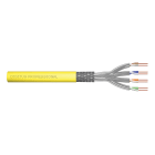 Assmann Electronic - CAT7A S-FTP, 1500 MHz Dca (EN 50575), AWG 22/1, tambour de 1000 m, Sx, jaune