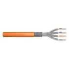 Assmann Electronic - CAT7 S-FTP, 1200 MHz Dca (EN 50575), AWG 23/1, carton 250m SX, orange