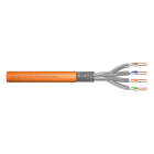 Assmann Electronic - CAT7 S-FTP, 1200 MHz Dca (EN 50575), AWG 23/1, 500m, simplex, orange