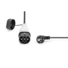 Assmann Electronic - Chargeur EV 5m, 230V, type F 7/4 sur EV type 2, puissance 1,8; 2,3; 2,8; 3,7 kW