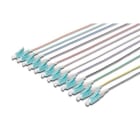 Assmann Electronic - Raccords colorés LC simplex OM3 12 pcs, LC, MM OM3 50/125 µ DIN IEC 304, 2m