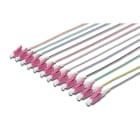 Assmann Electronic - Raccords colorés LC simplex OM4 12 pcs, LC, MM OM4 50/125 µ DIN IEC 304, 2m