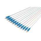 Assmann Electronic - Raccords colorés FO pigtail 12 pcs SC, SX SM OS2 09/125 µ DIN IEC 304, 2m