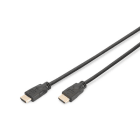Assmann Electronic - HDMI Premium haut débit connection type A M/M, 5.0m, Ultra HD 60p, gold, noir