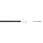 Assmann Electronic - FO A-I-DQ(ZN)BH 12G 50/125µ , MM, OM3, 12 fibres In/Outdoor LZSH, Dca noir 1m