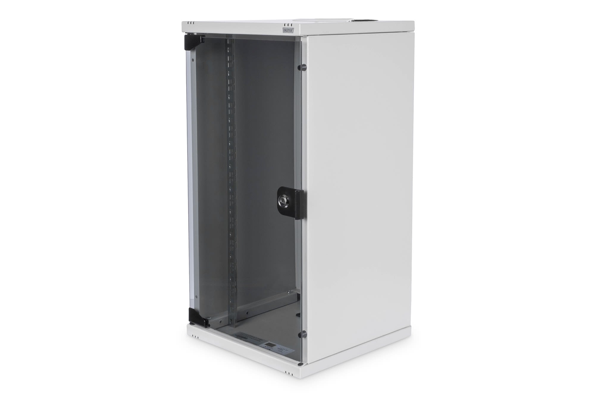 Assmann Electronic - 254 mm (10") Boîtier mural 12U 592x312x300 mm, couleur grise (RAL 7035)