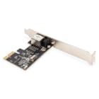 Assmann Electronic - Carte PCI Express Gigabit Ethernet 32 bits support à profil bas Realtek RTL8111H