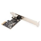 Assmann Electronic - Carte PCI Express Gigabit Ethernet 32 bits support à profil bas Realtek RTL8111H