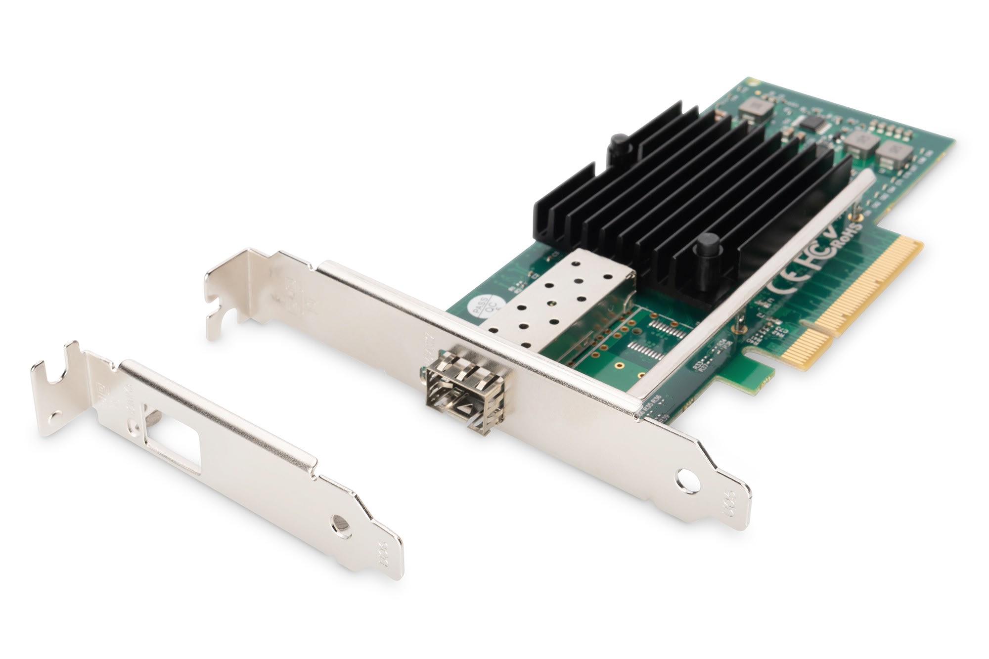 Assmann Electronic - Carte Express SFP+ 10G PCI Support plat, chipset Intel JL82599EN