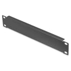 Assmann Electronic - Cache 1U, 10 pouces 45 x 255 x 10 mm, noir (RAL 9005)