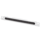 Assmann Electronic - Barre de brassage 10'' 0,5U 254 mm 22x254x12mm gris