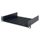 Assmann Electronic - Tablette 1U 254 mm (10 pouces) 44 x 254 x 200 mm, couleur noir (RAL 9005)