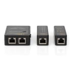 Assmann Electronic - Testeur de câbles réseaux RJ45, BNC -Appareil principal, PoE avec mallette
