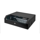 Assmann Electronic - Coffret mural, SOHO, Slim, 156x525x475mm 3U rotatives, 2U fixes, noir