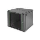 Assmann Electronic - Boîtier mural 9U 505 x 600 x 450 mm, couleur noir (RAL 9005)