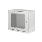 Assmann Electronic - Coffret mural 9U, SOHO, non monté 460x540x400 mm, porte frontale perforée, gris