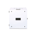 Assmann Electronic - Boîtier mural 12U, Unique, 643 x 600 x 600 mm en 2 parties, pivotant, gris