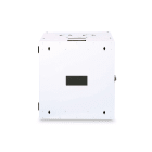 Assmann Electronic - Boîtier mural 12U, Unique, 643 x 600 x 600 mm en 2 parties, pivotant, gris