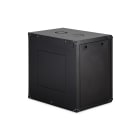 Assmann Electronic - Boîtier mural 12U 638 x 600 x 450 mm, couleur noir (RAL 9005)