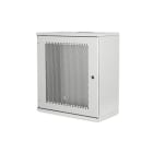 Assmann Electronic - Coffret mural 12U, SOHO, non monté 595x540x400 mm, porte frontale perforée, gris