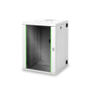 Assmann Electronic - Boîtier mural 16U, série Unique, 820 x 600 x 600 mm en 2 parties, pivotant gris