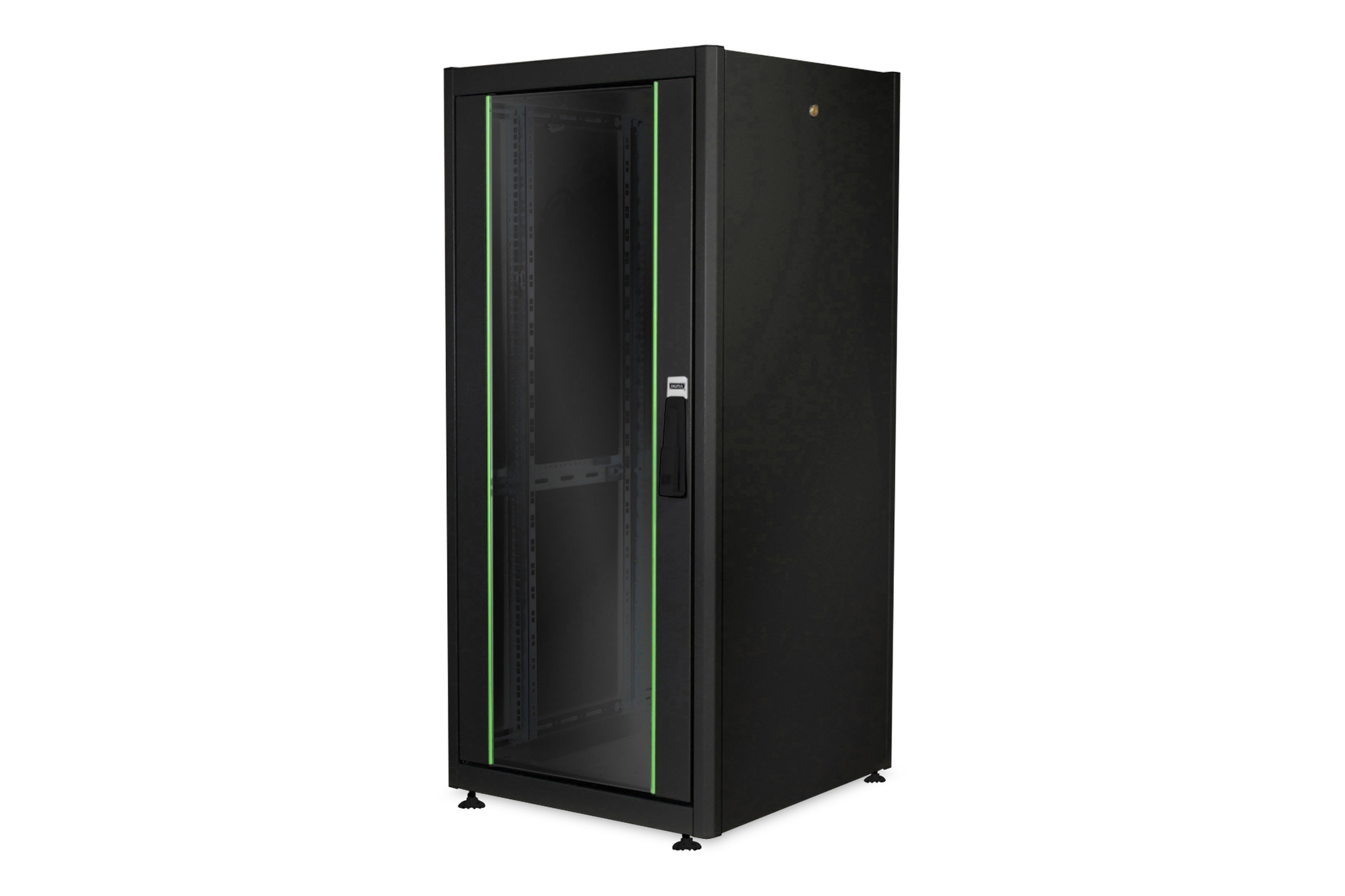Assmann Electronic - Armoire réseau 26U, Dynamic Basic 1330x600x600 mm, couleur noir (RAL 9005)