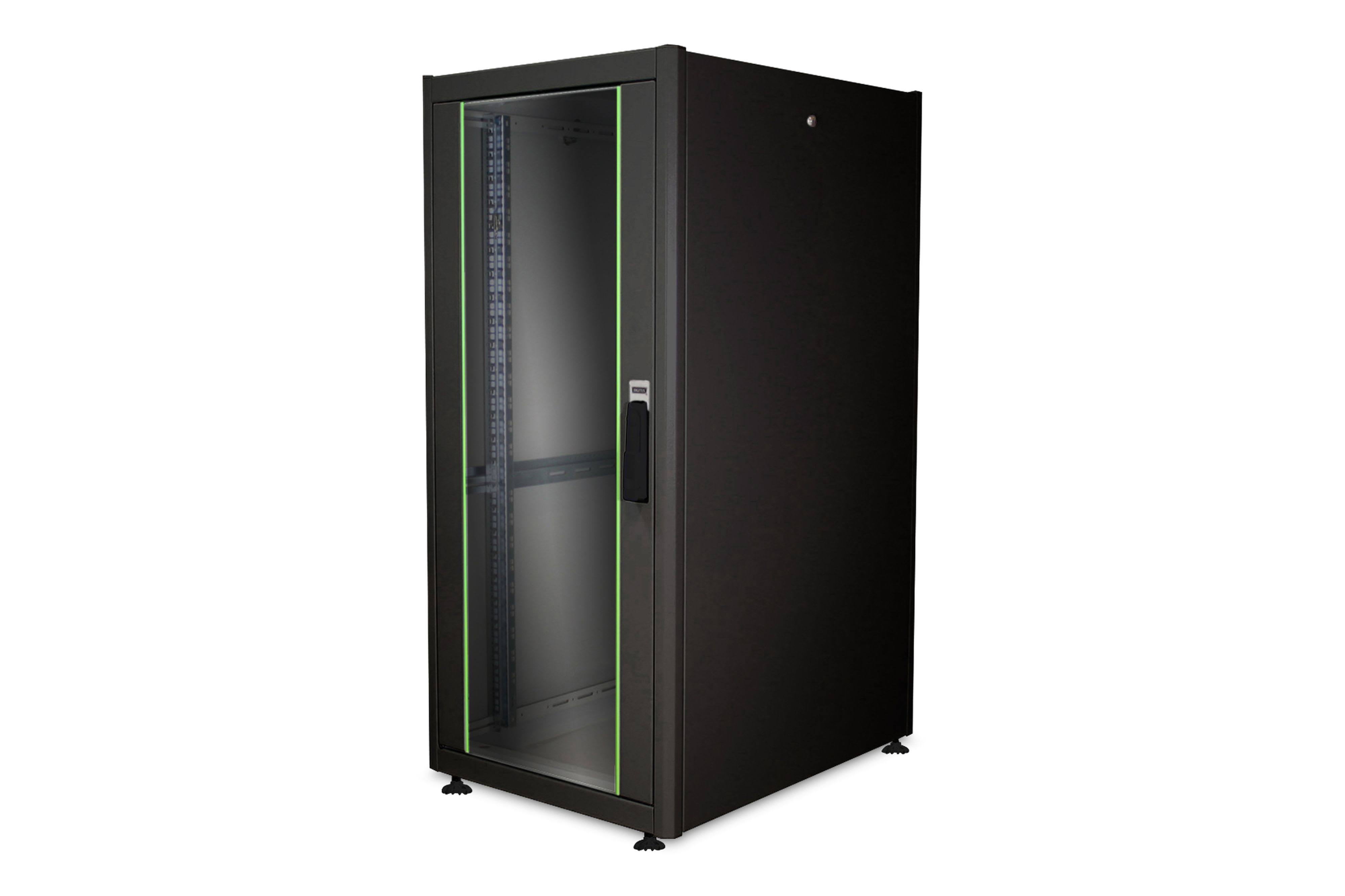 Assmann Electronic - Armoire réseau 26U, Dynamic Basic 1330 x 600 x 800 mm, couleur noir (RAL 9005)