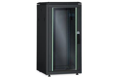 Assmann Electronic - Armoire réseau 26U, Unique 1342x800x1000 mm, couleur noir (RAL 9005)