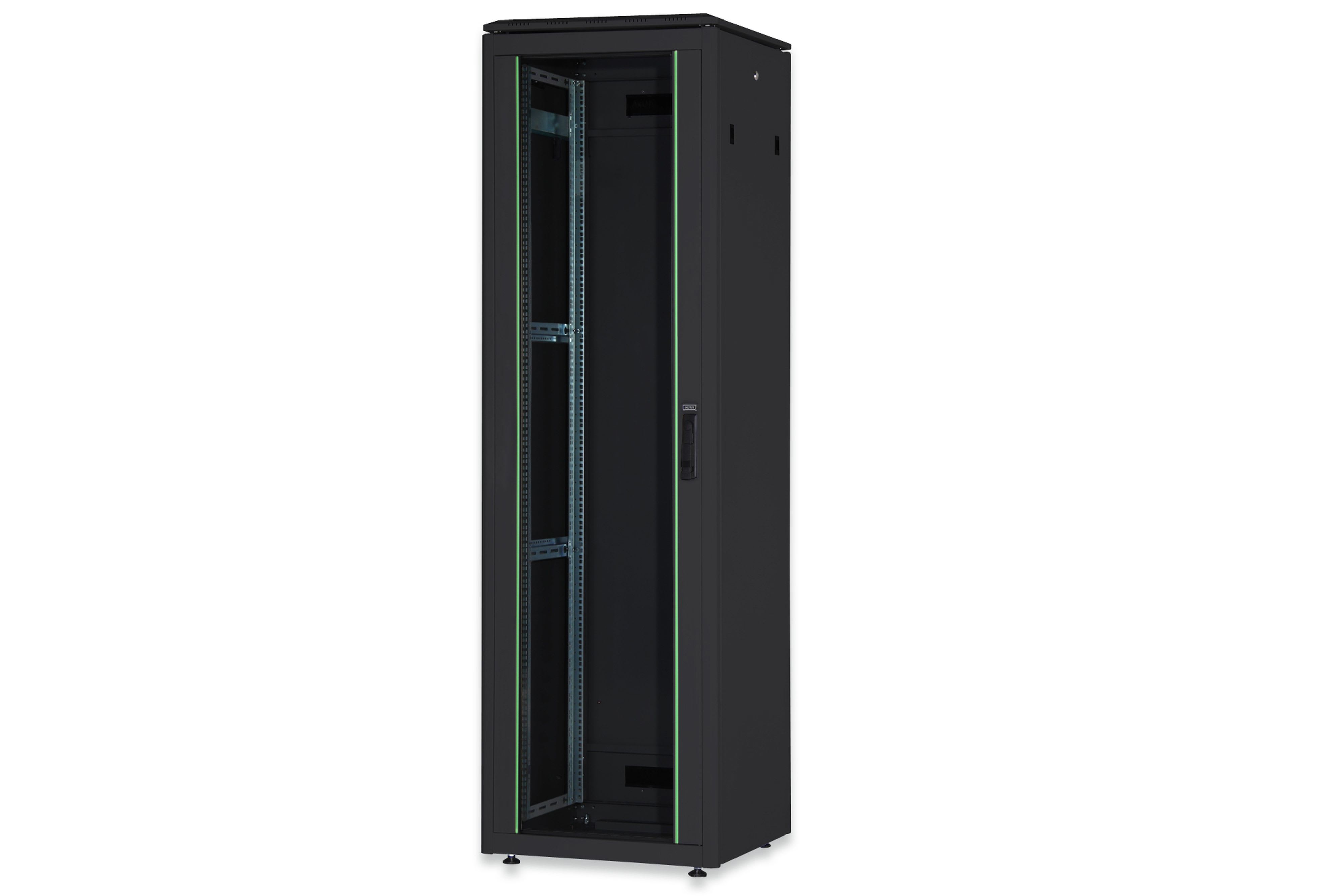 Assmann Electronic - Armoire réseau 36U, Unique 1787x600x600 mm, couleur noire (RAL 9005)