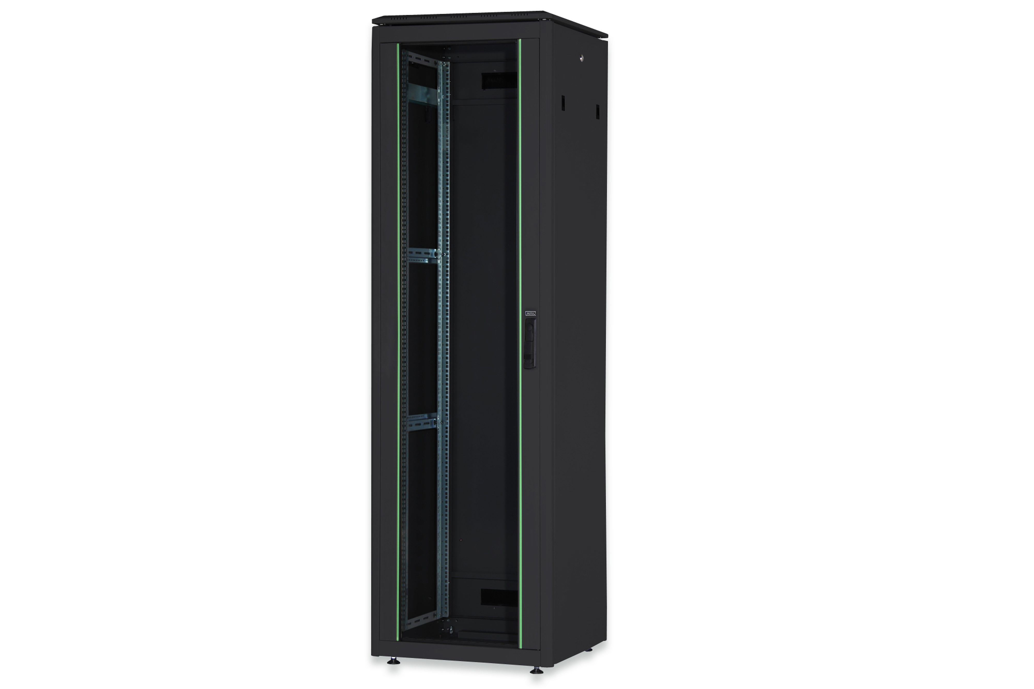 Assmann Electronic - Armoire réseau 47U, Unique 2276x600x600 mm, couleur noire (RAL 9005)