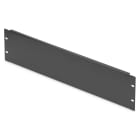 Assmann Electronic - Plaque de recouvrement aveugle 3U couleur noire (RAL 9005)