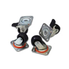 Assmann Electronic - Kit de roulettes pour armoires réseaux et serveurs 4 roulettes, 2 sont blocables