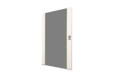 Assmann Electronic - Porte avant en verre pour coffret mural 19" 20U UNIQUE couleur grise