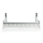 Assmann Electronic - Support de rail DIN, 4U, 178x483x223 mm, galvanisé rail DIN inclus