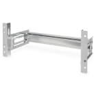 Assmann Electronic - Support de rail DIN, 4U, 178x483x223 mm, galvanisé rail DIN inclus