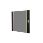 Assmann Electronic - Porte avant en verre pour coffret mural 19" 12U UNIQUE couleur noire
