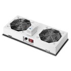 Assmann Electronic - Unité de ventilation toit coffret IP55, x2, thermique, commutateur, gris